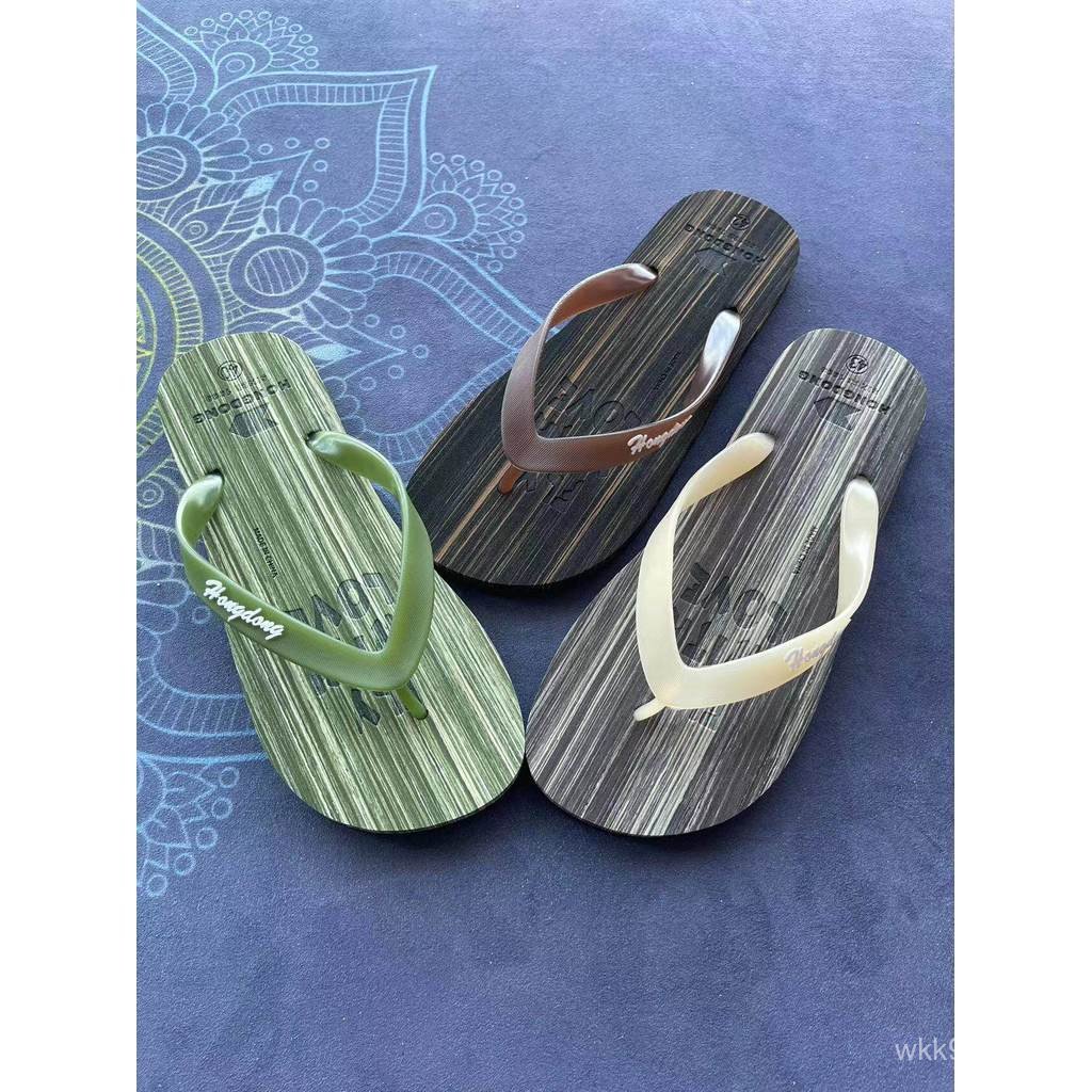 Giày xỏ ngón nam mùa hè Dép xỏ ngón cổ điển Đế xốp nhẹ Giày đi biển nam Giày sandal ngoài trời Giày 