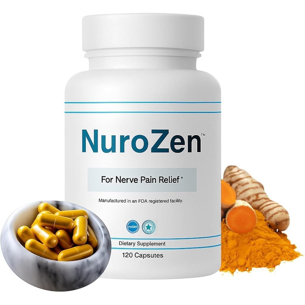 Bổ sung hỗ trợ thần kinh NuroZen – Alpha Lipoic Acid, B1, B6, B12, Pureblend of MSM, Nghệ – Công thứ