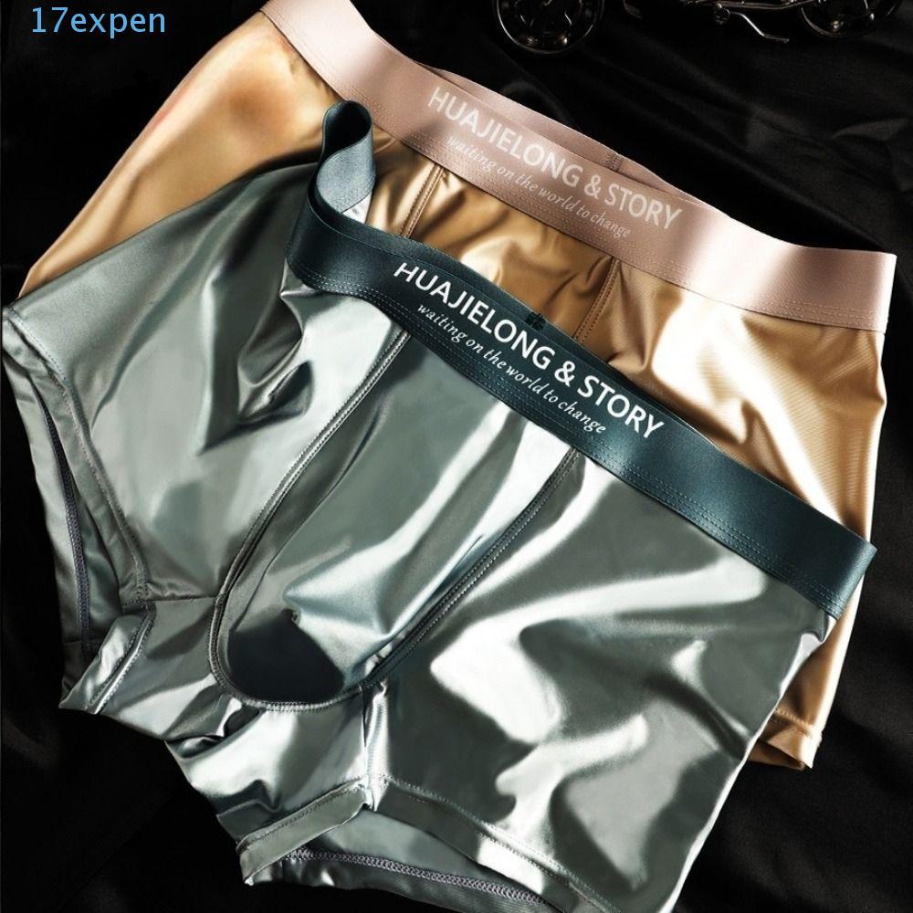 Quần Đùi Satin Silk EXPEN, thoáng khí cho nam hàng ngày