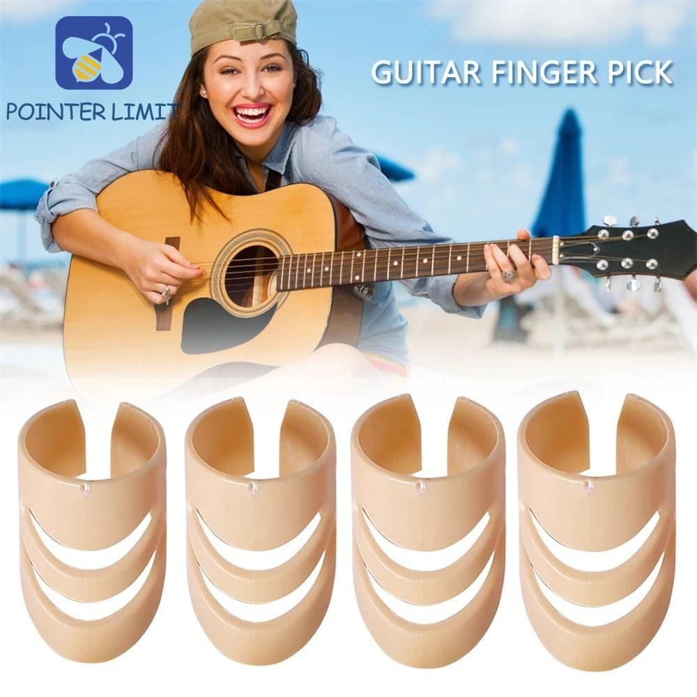 POINTER LIMIT ALaska Pik, Finger Covers Medium và Large Finger Picks, Nhạc cụ có dây M / L / XL Fing