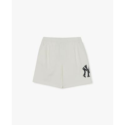 MLB - Quần short unisex ống rộng Basic Mega Logo_3ASPB1063-50IVS