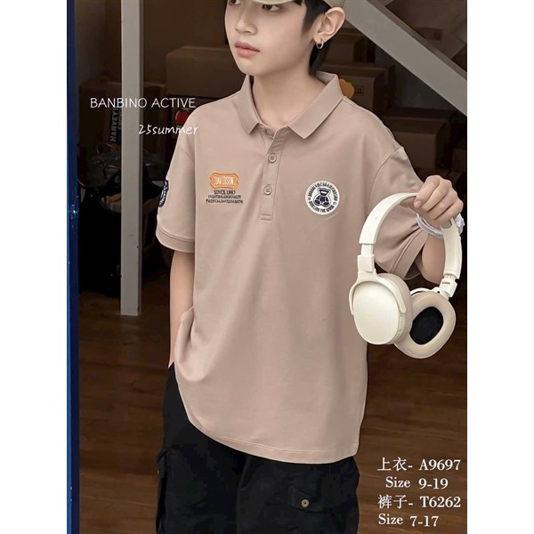 Áo polo banbino 9-19 (17-50kg)
