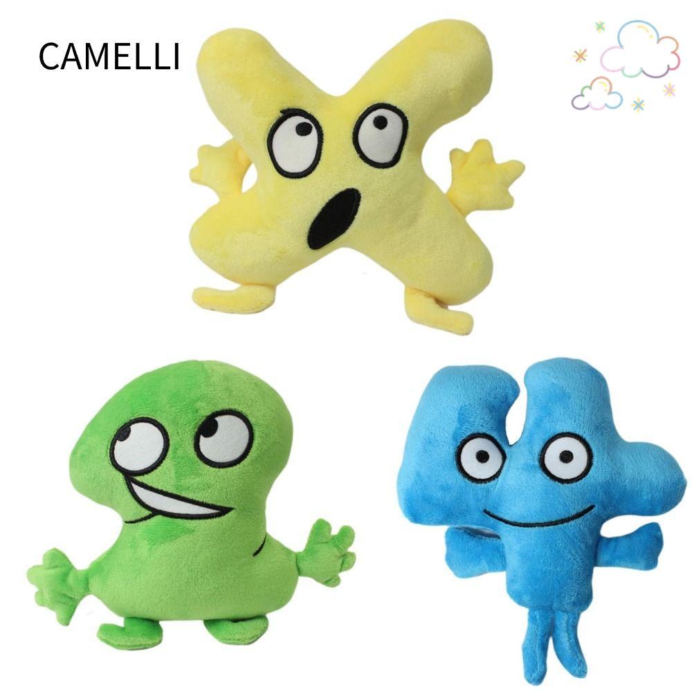 CAMELLI Dream Island Plushies, Chi tiết thêu Gối nhồi bông Anime, Number Lore X Đồ chơi nhồi bông Bf