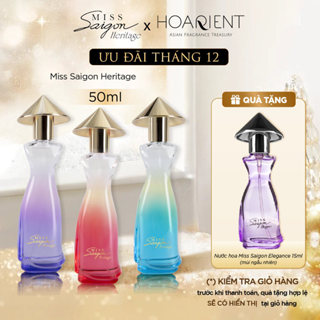  Nước hoa Miss Saigon Heritage 50ml hương Alluring Cuốn hút Garcious Thanh khiết Miracle Uyển chuyển 