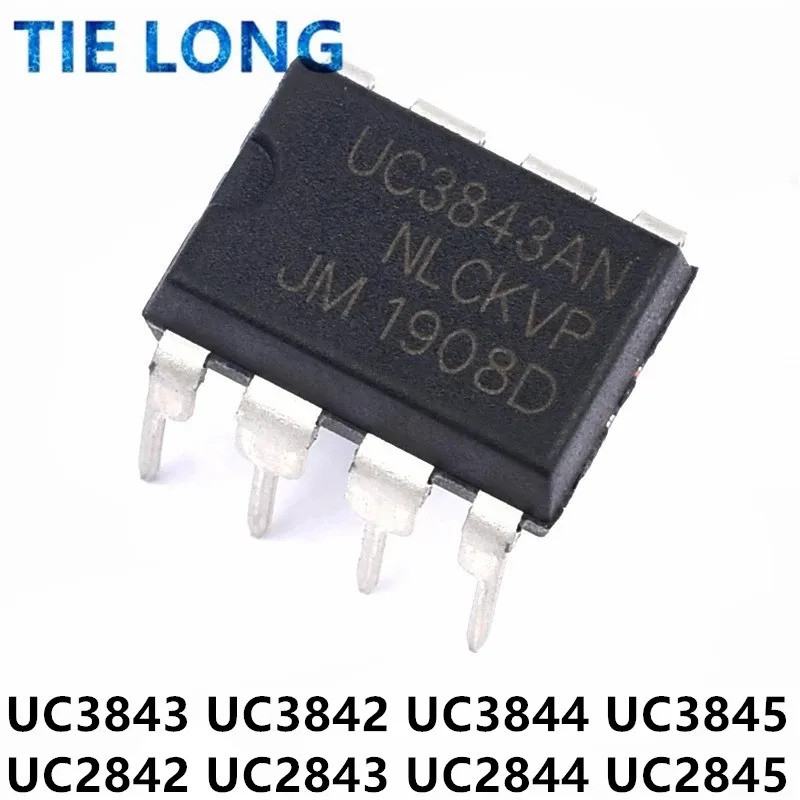 5 Chiếc UC3843AN UC3843A UC3843 DIP-8 UC3843BN UC3842AN UC384AN UC3842BN UC3842BN UC3842BN UC3842 UC
