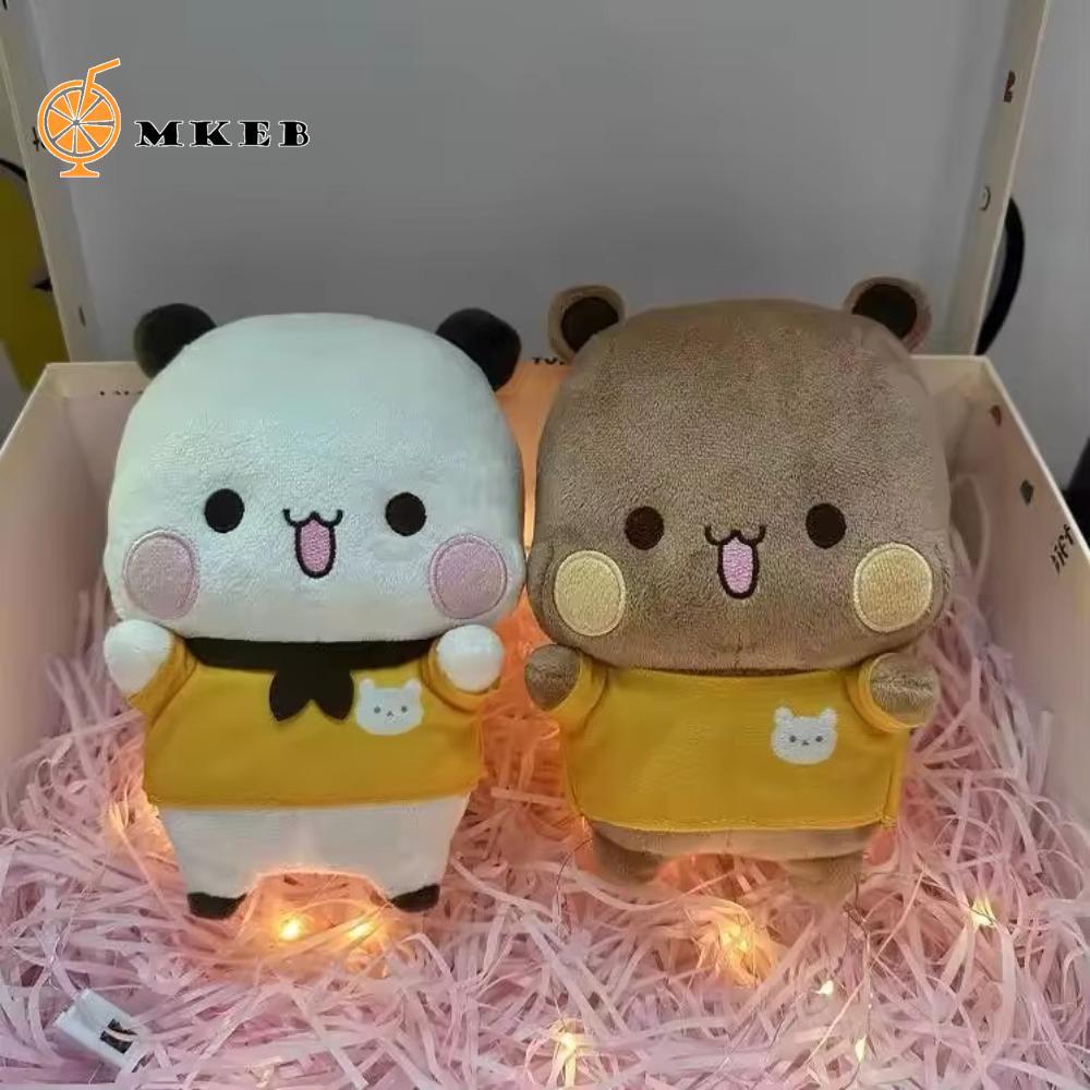 MKEB Kawaii Búp bê sang trọng Bubu và Dudu, Búp bê nhồi bông mềm Bubu và Dudu Panda, Động vật nhồi b