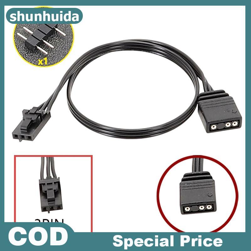 Shunhuida Cáp Chuyển Đổi Cho Corsair RGB Sang Tiêu Chuẩn ARGB 4Pin 3Pin Adapter Kết Nối Cướp Biển Tà