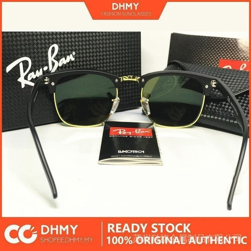 Item 2026 Best-House Club Master Sunglasses Model b9 b6 rb3016 b7 b1 b3 Xanh Đen, Sản xuất năm 2018 