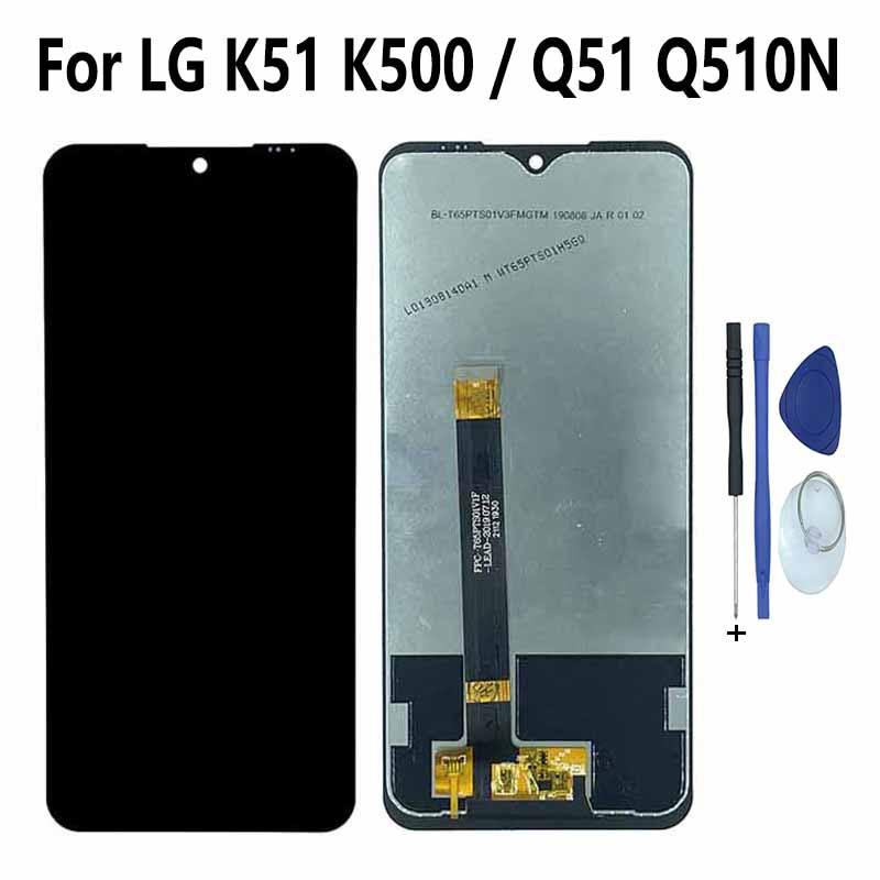 Dành Cho LG Q51 Q510N K51 Màn Hình Hiển Thị LCD Bộ Số Hóa Cảm Ứng Cho LG K51 K500 X540 K500MM K500MQ