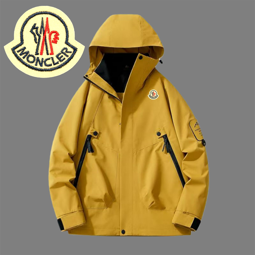 Moncler Áo Khoác Mùa Đông 2025 - Chống Gió & Giữ Nhiệt, Nhiều Túi, Lông Cừu Nhân Tạo