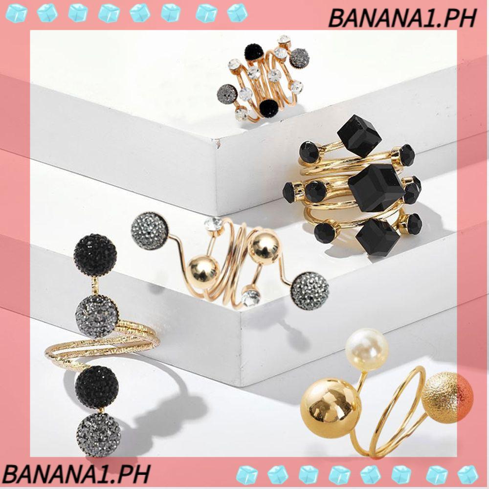 BANANA Khăn Khóa Trang Sức Thời Trang Thổ Cẩm Pha Lê Hijab Khăn Choàng Trâm Cài Pin