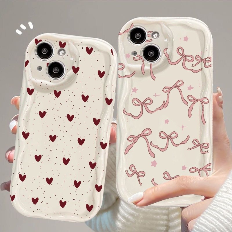 Ốp Điện Thoại Trái Tim Tình Yêu Graffiti Đơn Giản Cho Realme C55 C53 C65 C63 C76 C75 C71 C21Y C35 C3