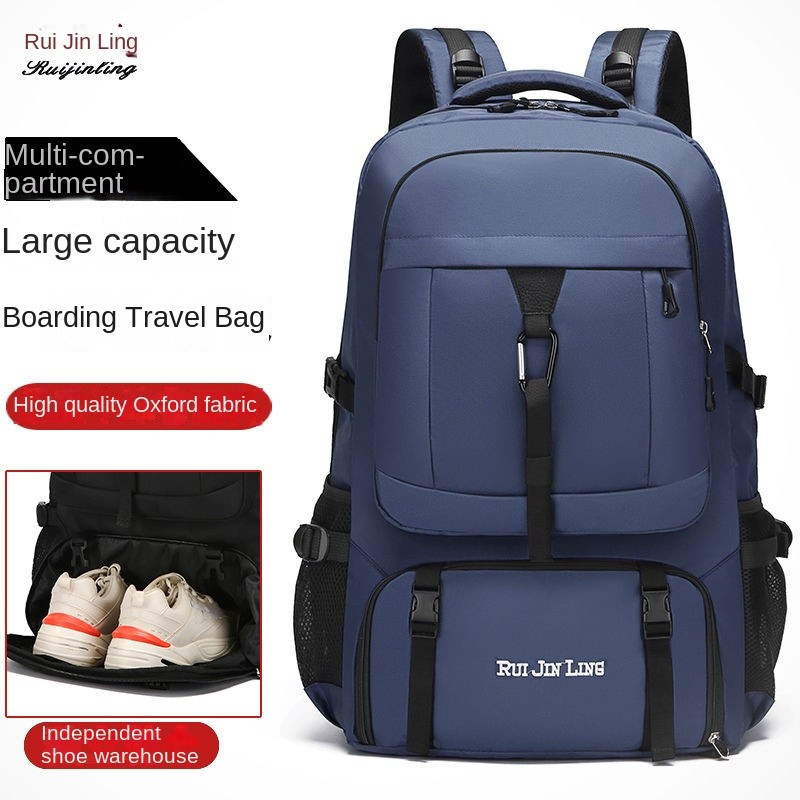 Men's Bag New Waterproof Large Capacity Backpack Men's Lightweight Travel Backpack Waterproof Durabl