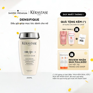  Dầu gội giúp tăng mật độ và làm dày tóc từ bên trong dành cho nam  nữ - Kérastase Densité Bain 250ml 