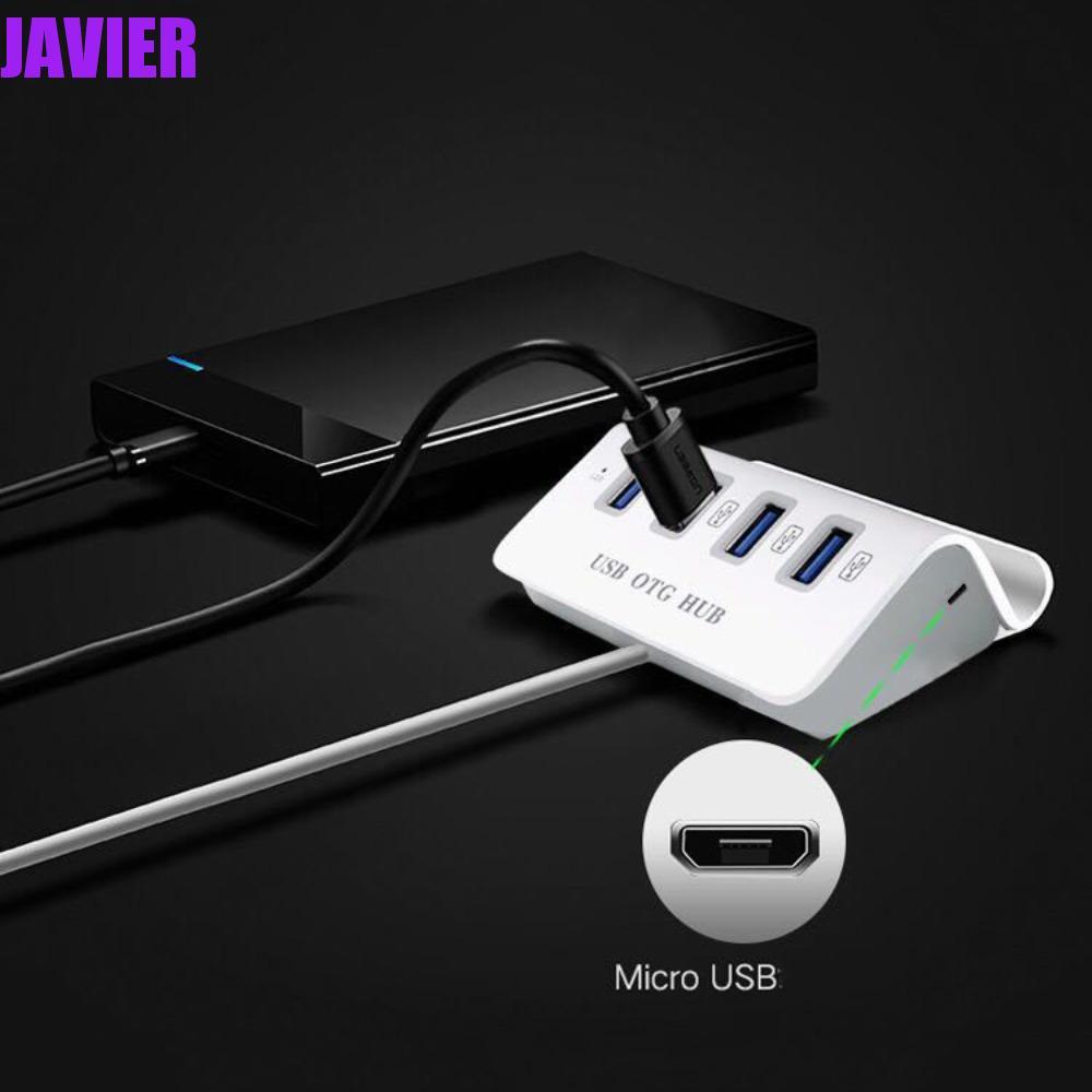 JAVIER 4 trong 1 Dock Holder Hub, Dock Station OTG Hub USB OTG HUB, Di động 480Mbps Type C USB2.0 4 
