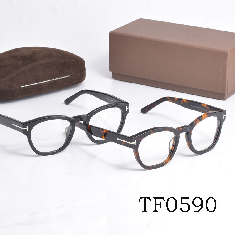 XTRX TOM FORD Spectacle Frame TF0590Plastic Blue Light Blocking Myopia Optical Glasses Frame Non-Pre