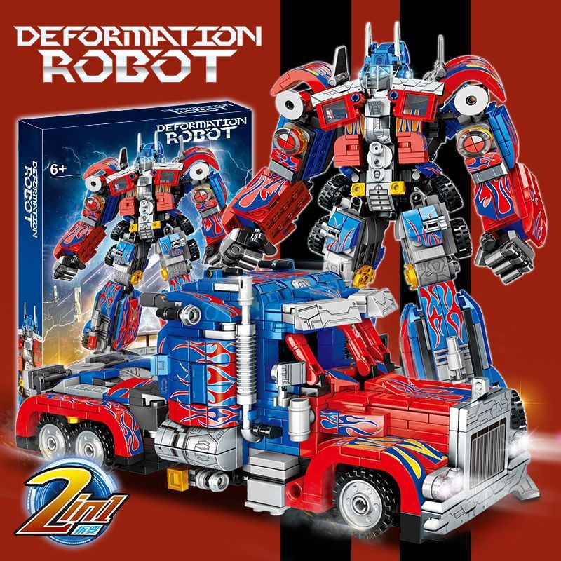 Hot Sale#[8050People Collection]Birthday Gift Transformers Toy Compatible with Lego Bumblebee Optimu