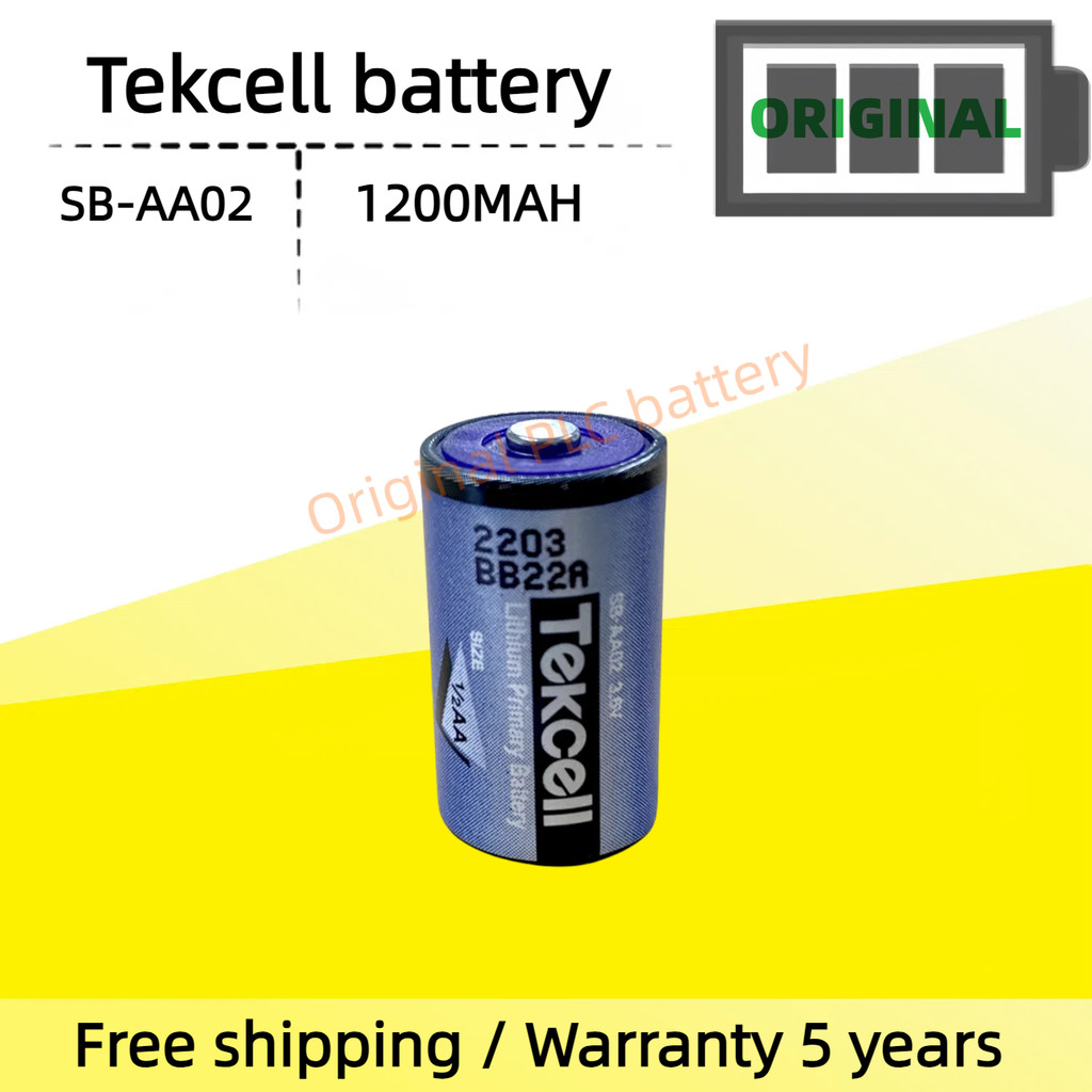 Pin Tekcell SB-AA02 chính hãng Hàn Quốc 3.6V 1 / 2AA có thể thay thế pin lithium PLC LS14250 ER14250