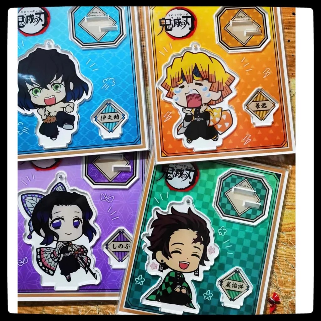 Standee Anime Thanh Gươm Diệt Quỷ Kimetsu no Yaiba Mô Hình Mica Tanjiro Nezuko Zenitsu Shinobu Giyuu