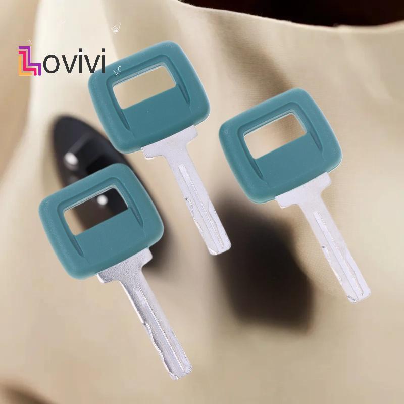[Lovivivi] 1 / 3 / 5 Cái Phụ Kiện DIY Cho Volvo Loader Haul Tru Thiết Bị Nặng Cắt Laser Chìa Khóa 11