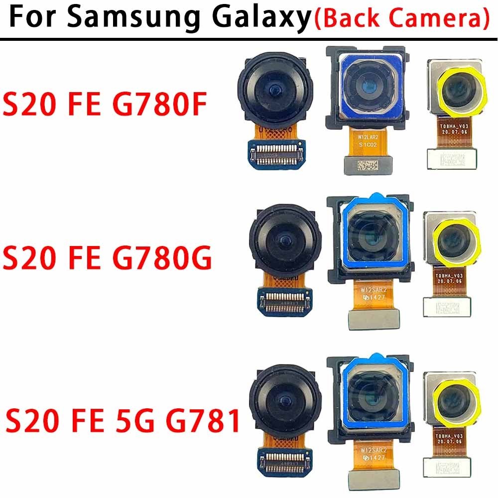 Camera Sau Cho Samsung Galaxy S20 FE 5G G780F G780G G781 Siêu Rộng Telephoto Phía Sau Mô-đun Camera 