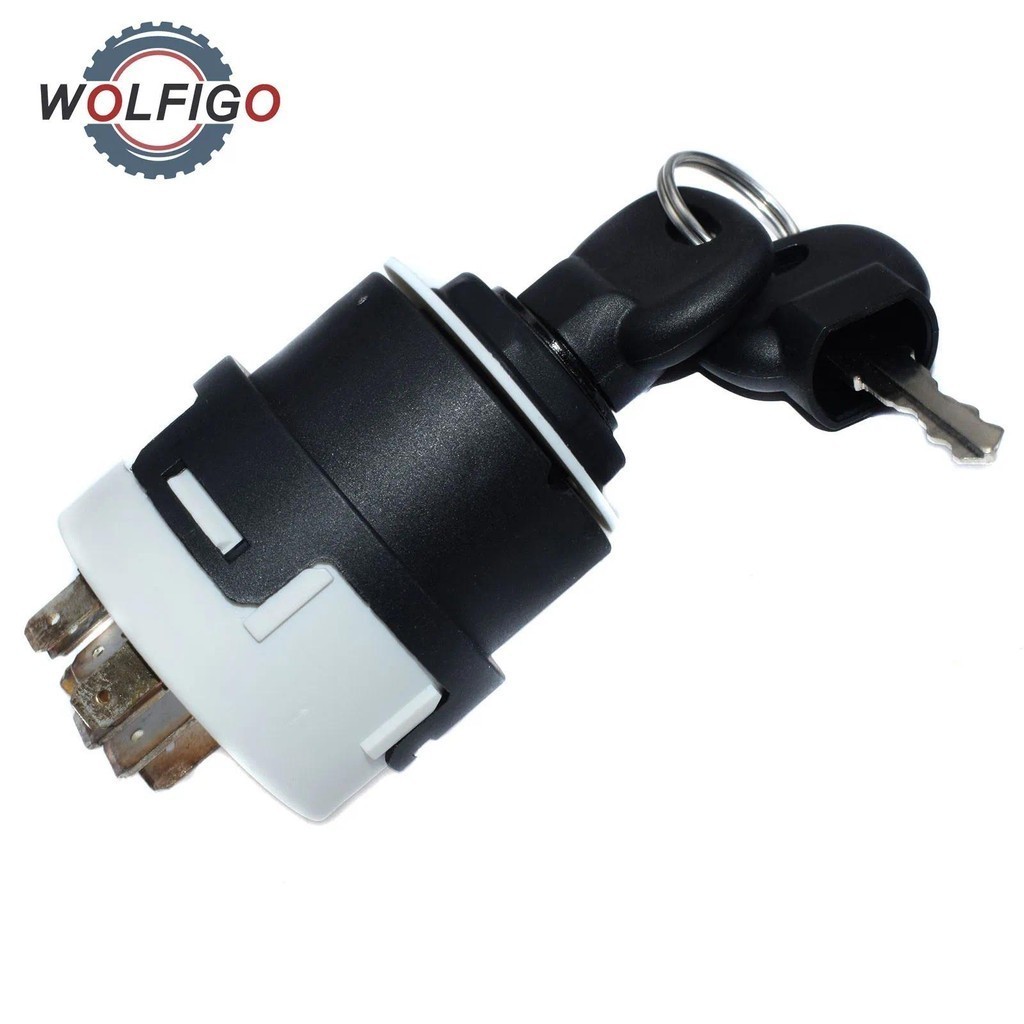 Công tắc đánh lửa WOLFIGO với 2 phím 701 / 80184 50988 85804674 Dành cho JCB New Holland NH Ốp lưng 
