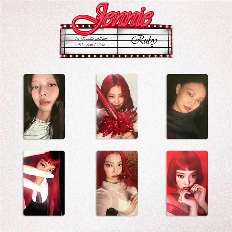 BLACKPink Ni JENNIE JENNIE RUBY Album Thẻ Quà Tặng Đặc Biệt Thẻ May Mắn Thử Giọng Thẻ BLACKPink Ni J