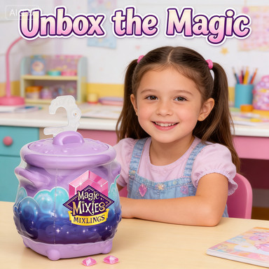 Magic Mixies Mixlings Mystery Collectors Cauldron - Hộp kín 18 chiếc