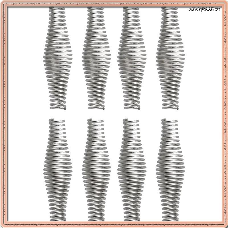 [Q B T C] Tay cầm lò xo linh hoạt Thép lò xo cách nhiệt mạ Chrome 8 chiếc cho lò nướng Bếp gỗ Lò sưở