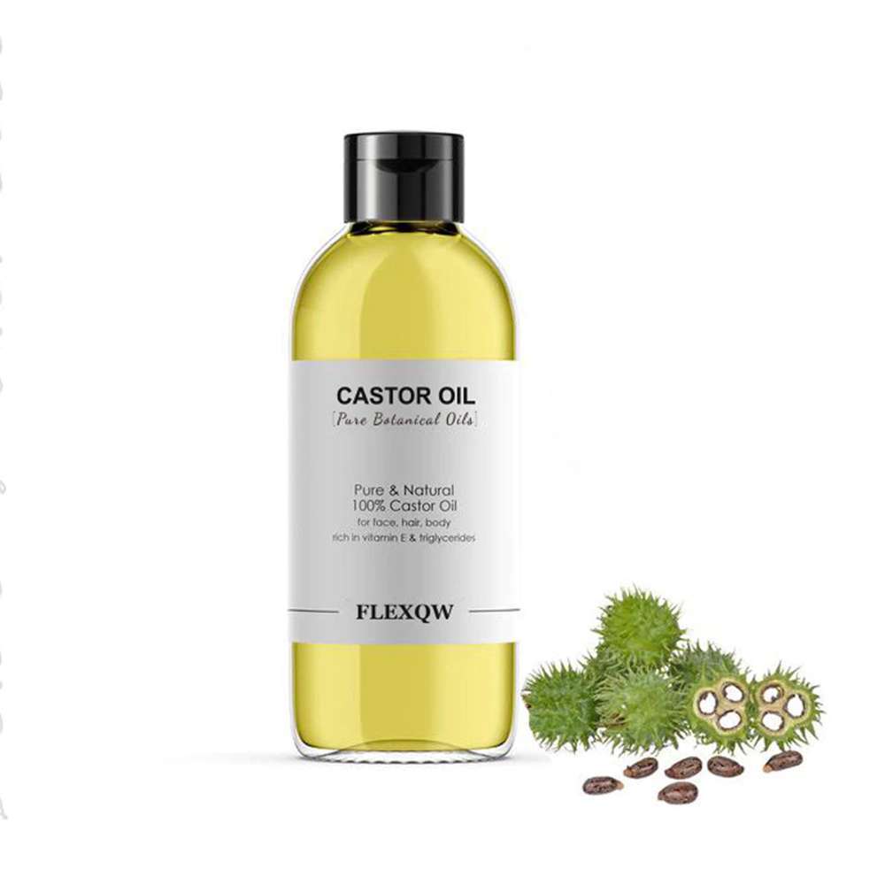 Pure Castor Oil Natural Cold Pressed Carrier Oil Face Body Massage Oil 110ml