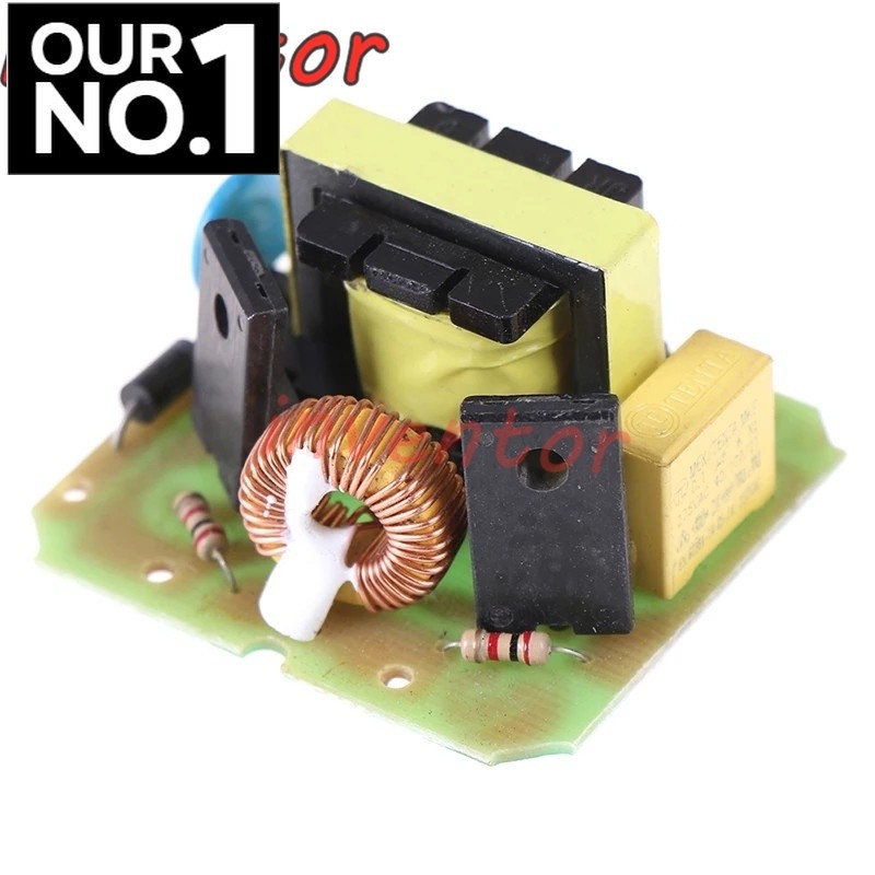 DC-AC 12V đến 220V 40W DC-AC Mô-đun tăng cường biến áp tăng cường biến tần DC và AC đầu ra kép