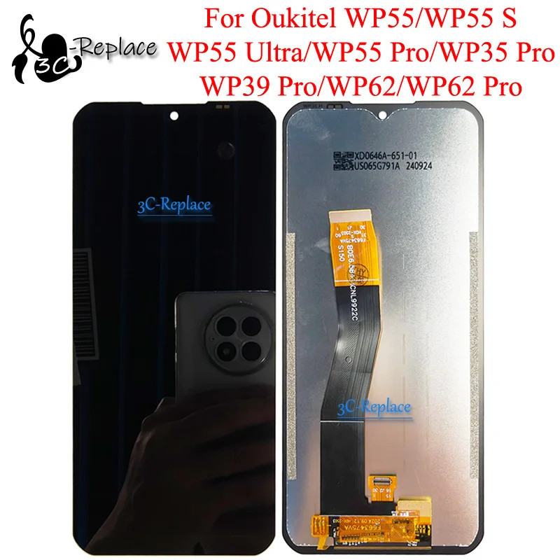 Dành Cho Oukitel WP35 Pro WP39 Pro WP55 S WP55 Ultra WP55 Pro WP62 Pro Màn Hình LCD Màn Hình Cảm Ứng
