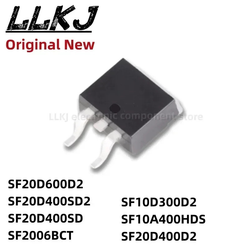 5 Chiếc SF20D600D2 SF20D400SD2 SF20D400SD SF2006BCT SF10D300D2 SF10A400HDS SF20D400D2 TO263 Hiệu Ứng