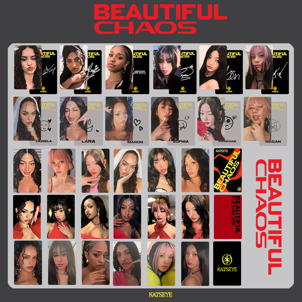 KATSEYE Mèo Học Sinh VẺ ĐẸP Photocard Thẻ Ngẫu Nhiên THẤP Photocard Đặc Biệt Daniel2025.12.17