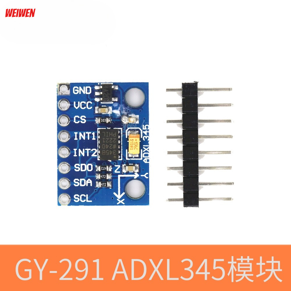 Mô-đun tăng tốc trọng lực ba trục kỹ thuật số GY-291 ADXL345 Bộ truyền IIC / SPI