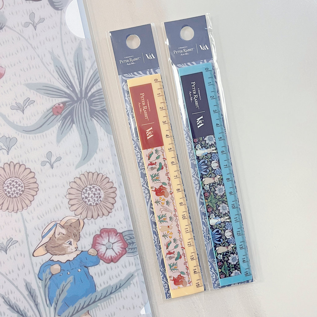 Đài Loan Limited Peter Rabbit Peter Rabbit Peter Rabbit William Morris Thước đồng thương hiệu 15cm