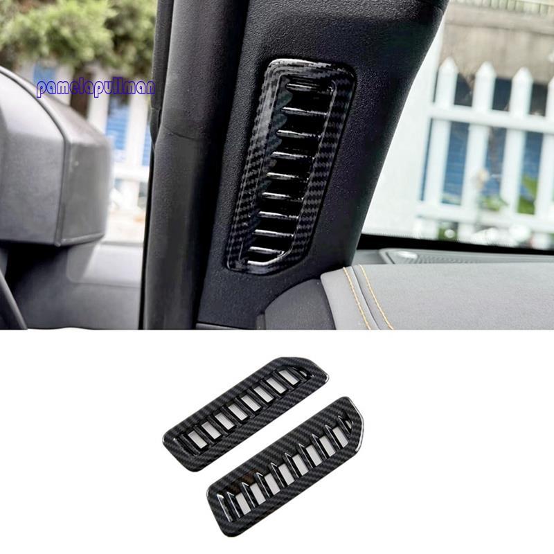 Ô tô A-Pillar Air Vent Cover Side Outlet Vent Cover cho 2023 2024 Phụ kiện nội thất