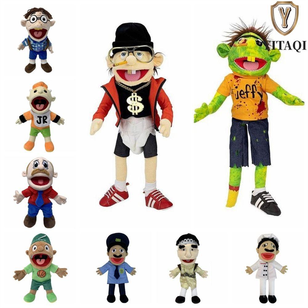 YITAQI Jeffy Hand Puppet, Movable Mouth Cody Junior Jeffy Finger Puppet, Nhập Vai kể chuyện Talk Sho