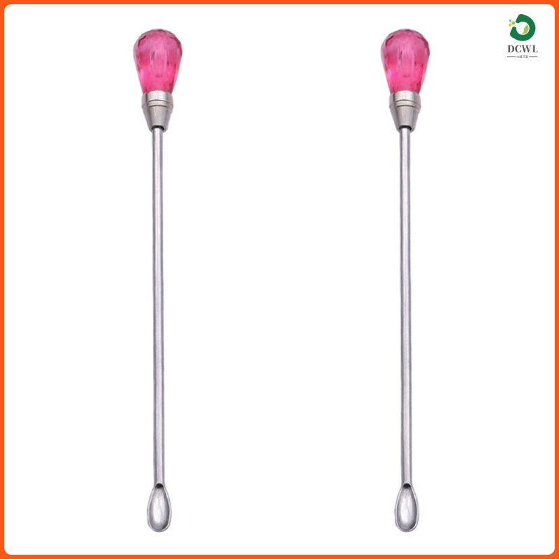 Khuấy Que Dính Sáp Nóng Tan Muỗng Que Sáp Tem Cói Thìa Khuấy dacwanl