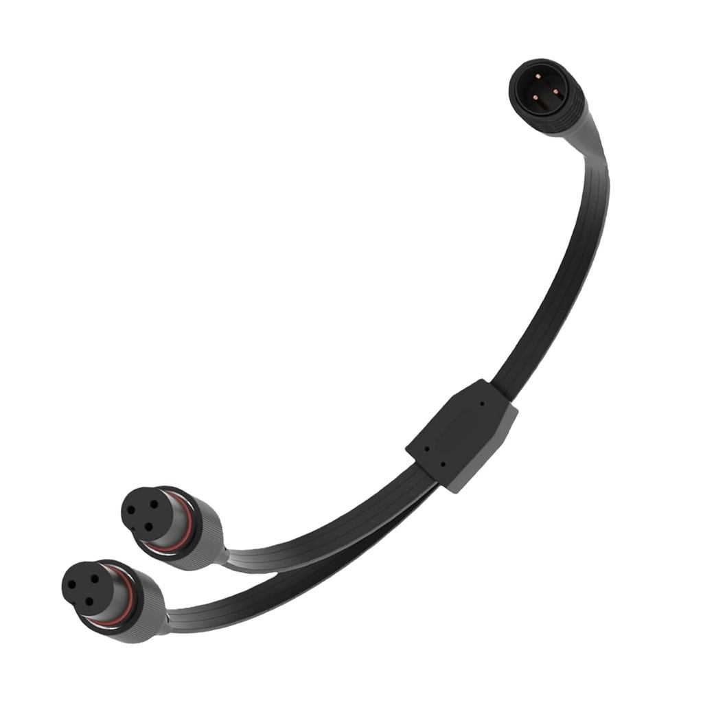 1 Nam Đến 2 Nữ Y-Splitter Cho Đèn Ngoài Trời Thường Trực Govee, Cáp Nối Dài Hình Chữ Y Tương Thích V