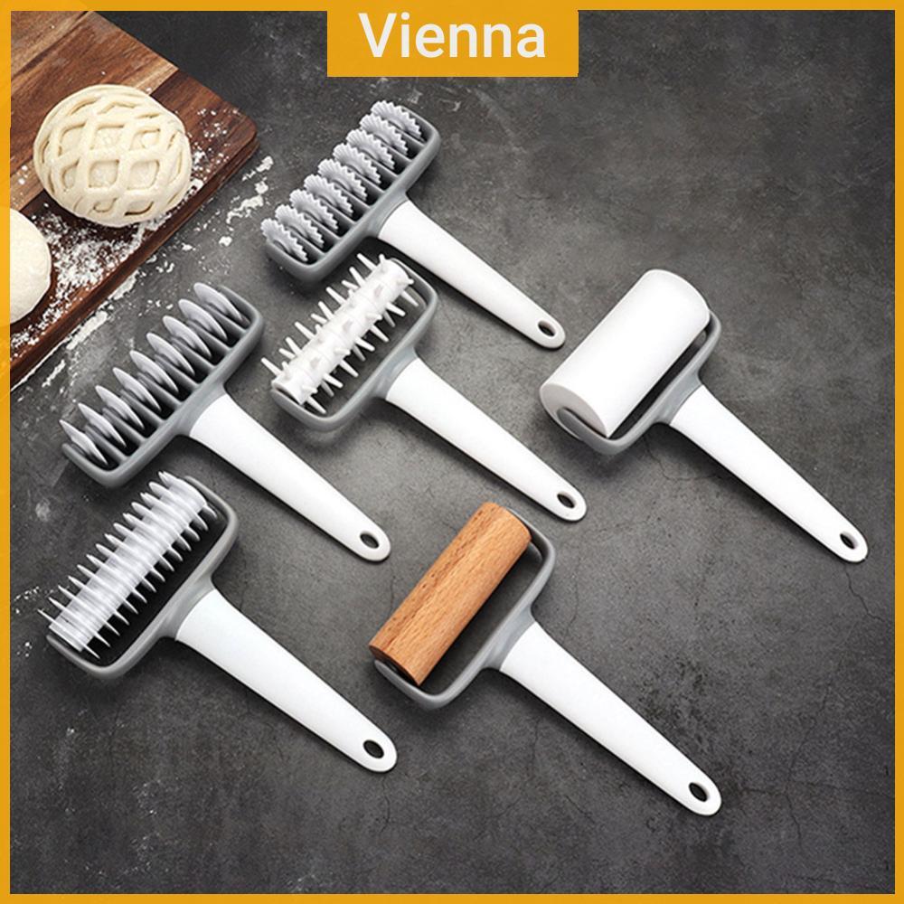 Pizza Bột Docker Con Lăn Bột Vỉ Sát Thủ Bột Docker Dập Nổi Bột Con Lăn Pizza Làm Phụ Kiện