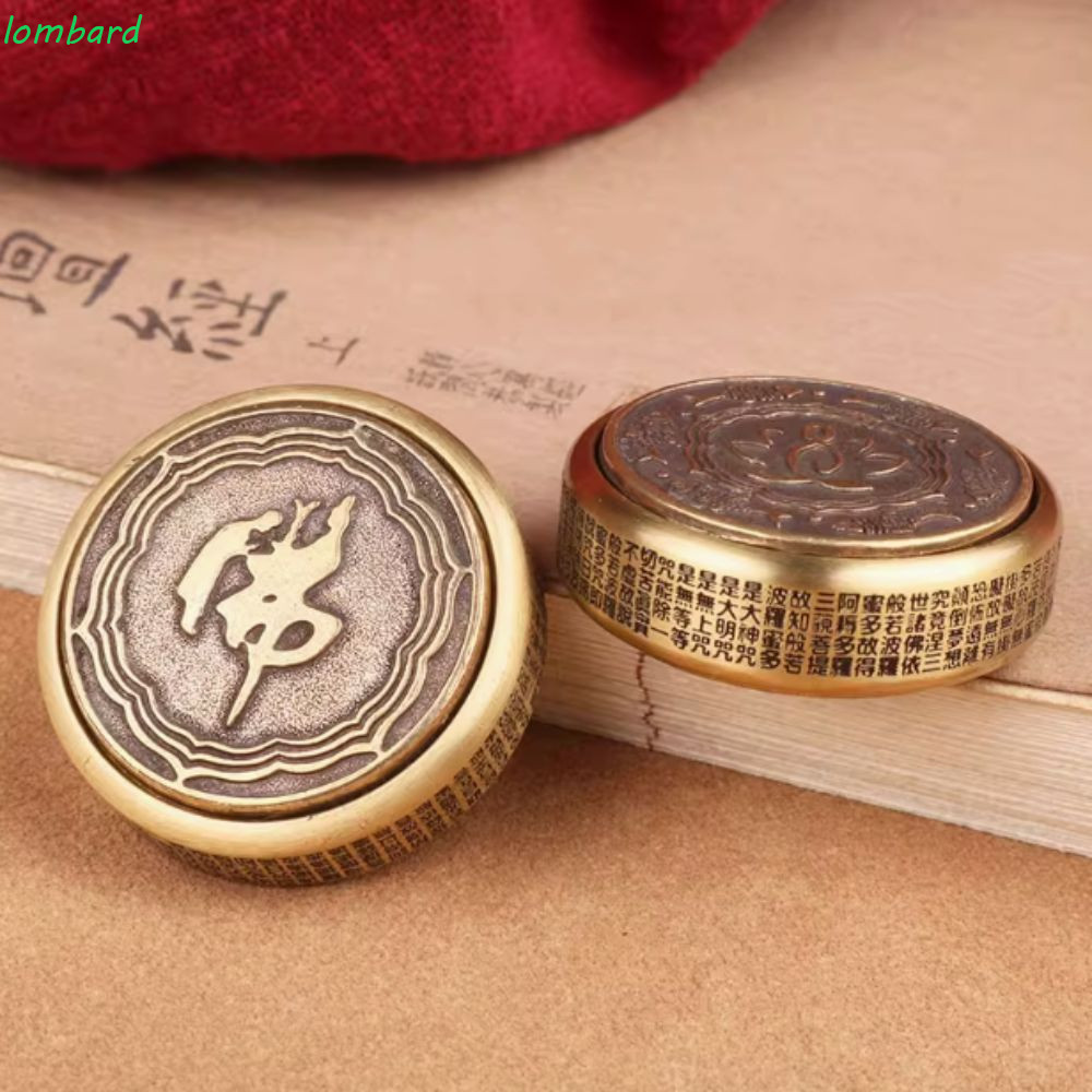 LOMBARD Fidget Spinner, Zen Buddha Hand Spinner Fingertip Spinner, Fingertip Gyro Bàn Đồ chơi Chất l