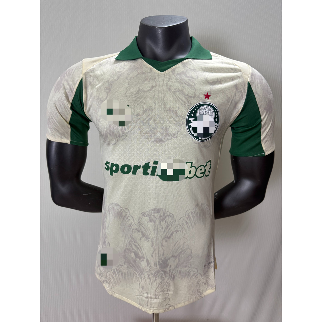 Cầu thủ 2025-26 Áo bóng đá thời trang sân khách Palmeiras