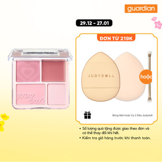  Phấn Má Hồng & Phấn Bắt Sáng 4 Ô Judydoll Blush & Highlight 9Gr | Guardian Việt Nam 