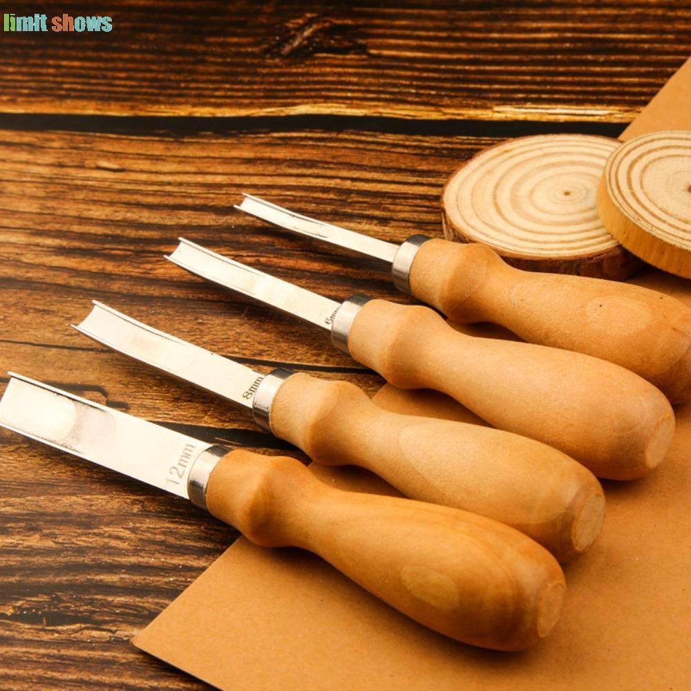 GIỚI HẠN HIỂN THỊ Tay cầm cắt mỏng Dụng cụ thủ công Xẻng da DIY A4 / A6 / A8 / A12mm Edge Beveler To
