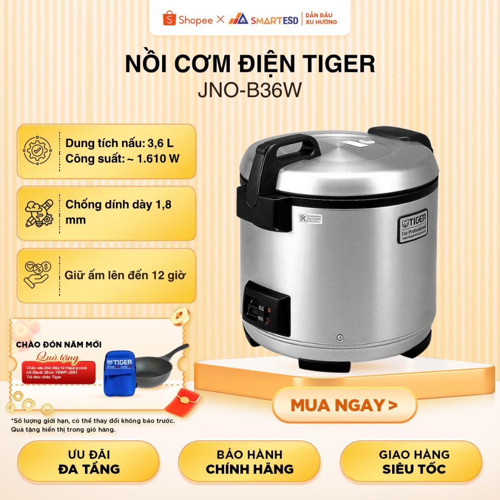 Nồi cơm điện Tiger JNO-B36W - Dung tích 3.6 lít - Công suất 1610W |HỎA TỐC 2H HCM|