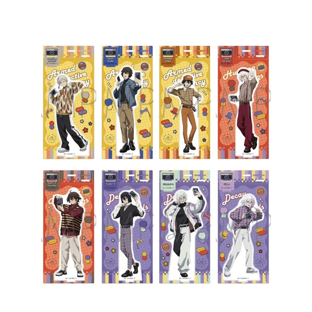 Bungo Stray Dogs Photo Session TAKE 2 Full-Size Acrylic Standee - Atsushi Dazai Sigma Anime Sưu Tập 