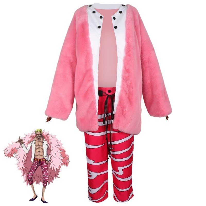 Trang phục cosplay One Piece Donquixote Doflamingo đầy đủ - A8JO