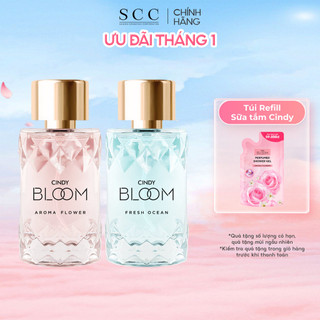  Combo 2 nước hoa Cindy Bloom 30ml chai  Aroma Flower + Fresh Ocean  