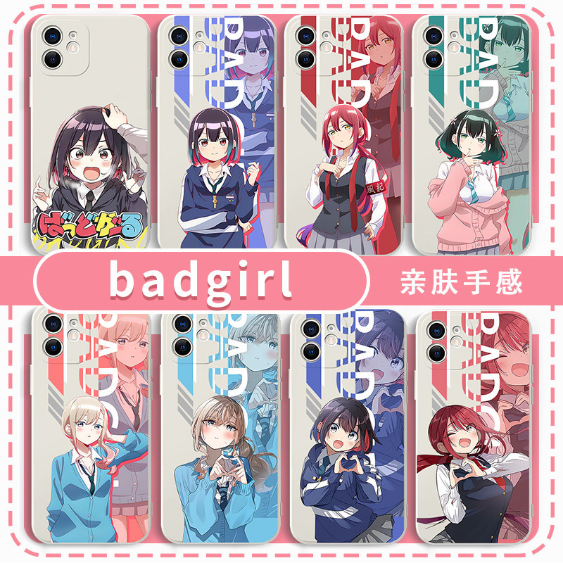 Ốp Điện Thoại Badgirl Thích Hợp Cho iPhone16 Huawei mate60 Apple 17promax BAD GIRL BAD Hàng Hóa OPPO